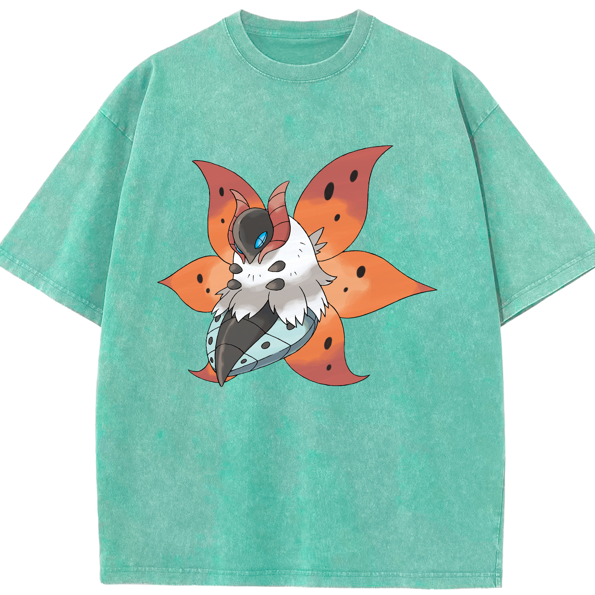 （画像用） ポケットモンスター Pokémon 綿100% ヴィンテージ風 半袖Tシャツ（フロントプリント）